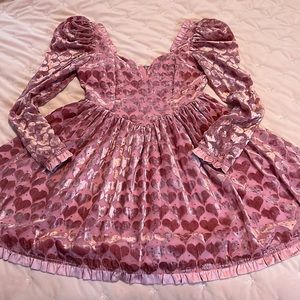 For love and lemons Theresa Velvet Mini Dress